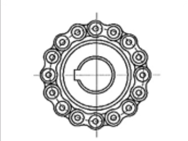 GL型滾子鏈聯軸器